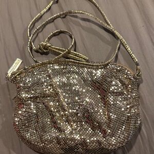 Whiting & Davis Silver Mesh Clutch